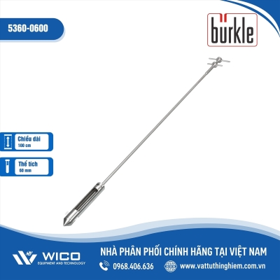 Lấy mẫu hạt tiện dụng Buerkle - Đức thép không gỉ 5360-0600