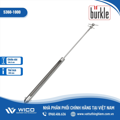 Lấy mẫu hạt tiện dụng, thép không gỉ - Buerkle - Đức 5360-1000