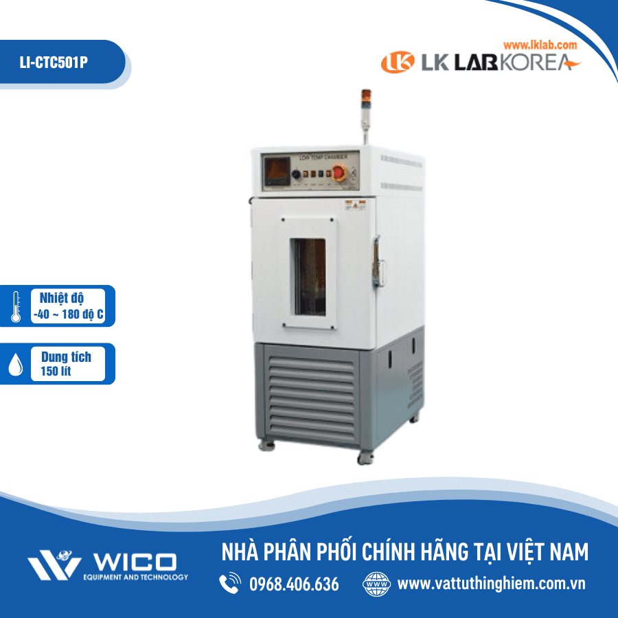 Tủ sốc nhiệt (Tủ shock nhiệt) 150 lít LK Lab LI-CTC501P