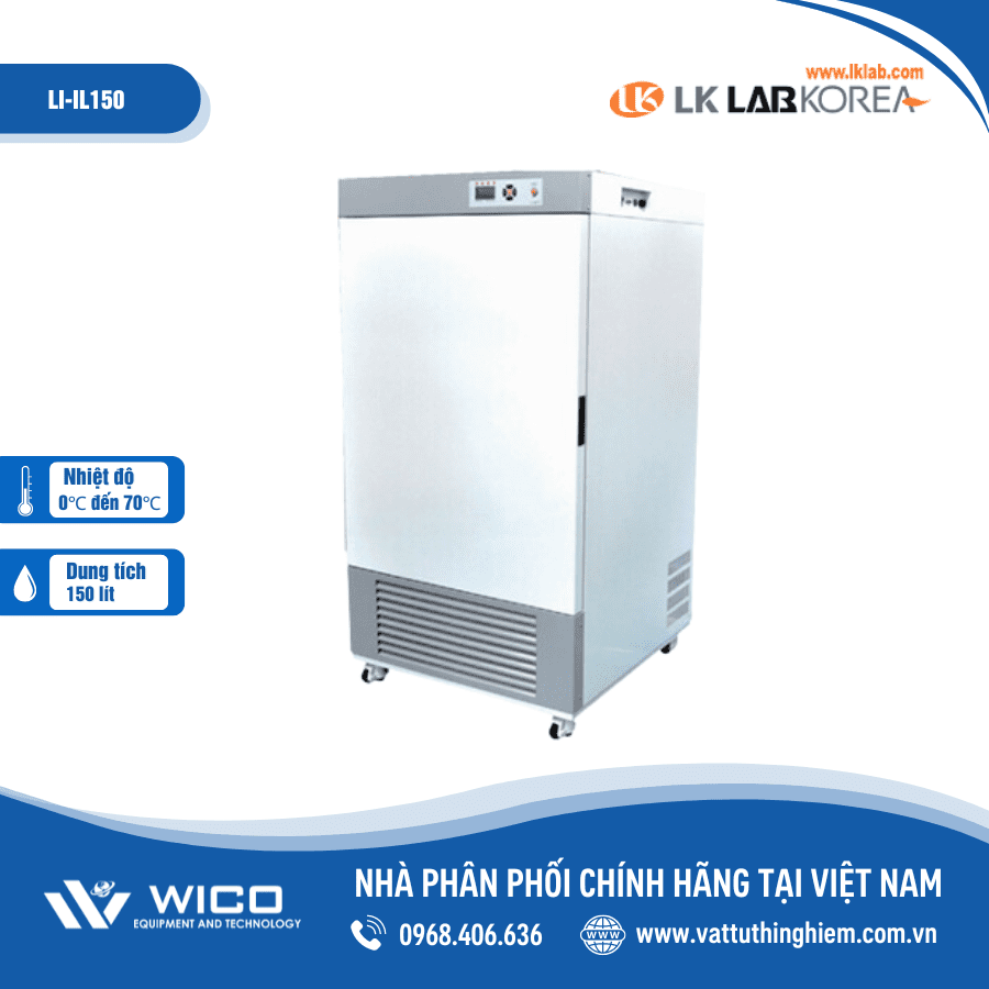 Tủ ấm lạnh (Tủ ấm BOD) 150 lít LK Lab LI-IL150