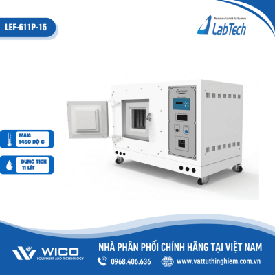 Lò nung 11 lít - 1450 độ C Bộ điều khiển có cài đặt chương trình LEF-611P-15