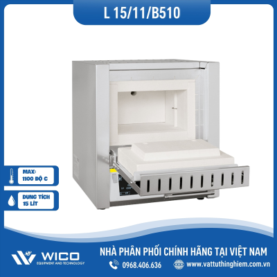 Lò Nung Chuyên Dụng 1100 Độ C Nabertherm L 15/11/B510 | 15 Lít - Cửa Lật