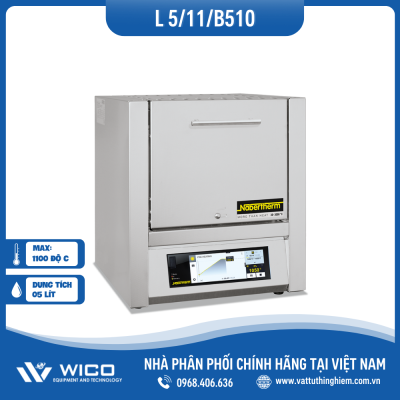 Lò Nung Chuyên Dụng 1100 Độ C Nabertherm L 15/11/B510 | 15 Lít - Cửa Lật