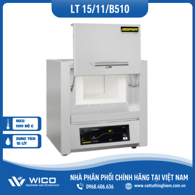 Lò Nung Chuyên Dụng 1100 Độ C Nabertherm LT 15/11/B510 | 15 Lít - Cửa Lên