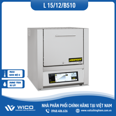 Lò Nung Chuyên Dụng 1200 Độ C Nabertherm L 15/12/B510 | 15 Lít - Cửa Lật