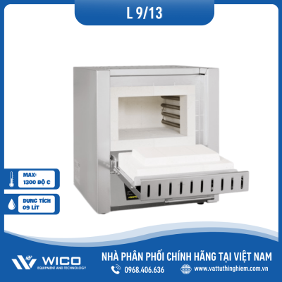 Lò Nung Chuyên Dụng 1300 Độ C Nabertherm L 9/13/B510 | 9Lít - Cửa Lật