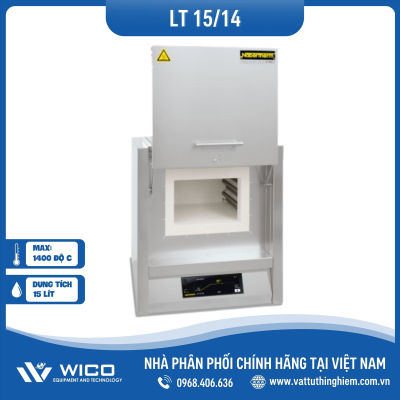 Lò Nung Chuyên Dụng 1400 Độ C Nabertherm LT 15/14/B510 | 15 Lít - Cửa Lên