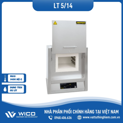 Lò Nung Chuyên Dụng 1400 Độ C Nabertherm LT 5/14/B510 | 5 Lít - Cửa Lên