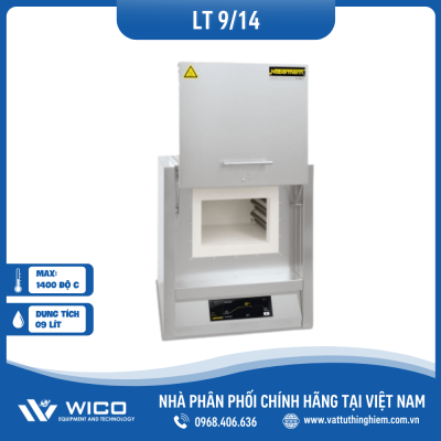 Lò Nung Chuyên Dụng 1400 Độ C Nabertherm LT 9/14/B510 | 9 Lít - Cửa Lên