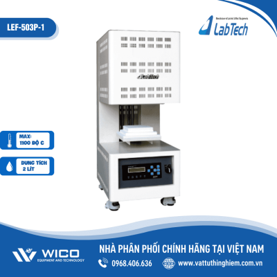 Lò nung đế nâng hạ mẫu 1100 độ C Bộ điều khiển chương trình LEF-503P-1