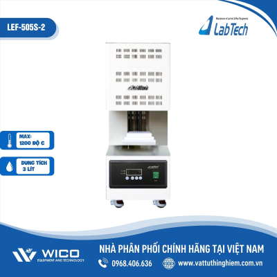 Lò nung đế nâng hạ mẫu 1200 độ C Labtech LEF-505S-2