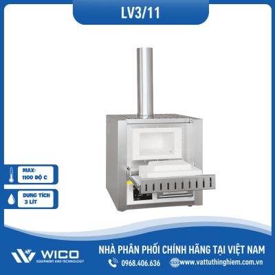 Lò nung đốt tro Nabertherm 3 lít 1100 độ