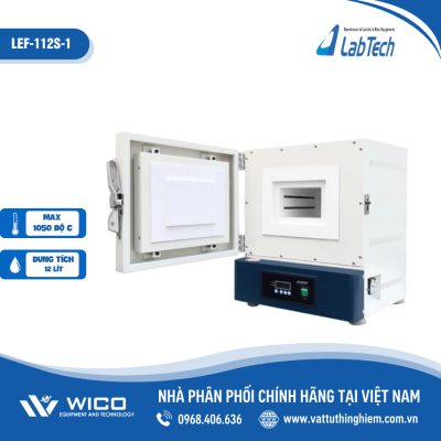 Lò nung Labtech 12 lít, 1050oC, điều khiển PID LEF-112S-1