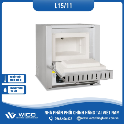 Lò nung Nabertherm chuyên dụng 15 lít 1100 độ