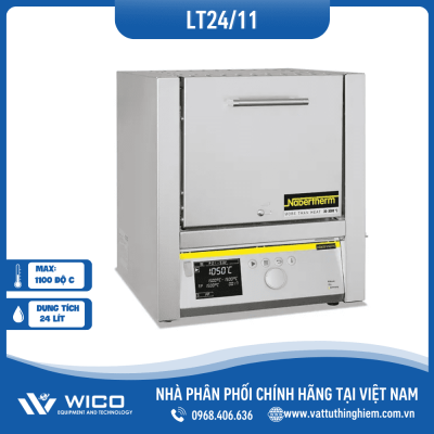 Lò nung Nabertherm chuyên dụng 24 lít 1100 độ