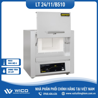 Lò nung Nabertherm chuyên dụng 24 lít 1100 độ