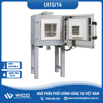 Lò nung Nabertherm dạng buồng 15 lít 1400 độ