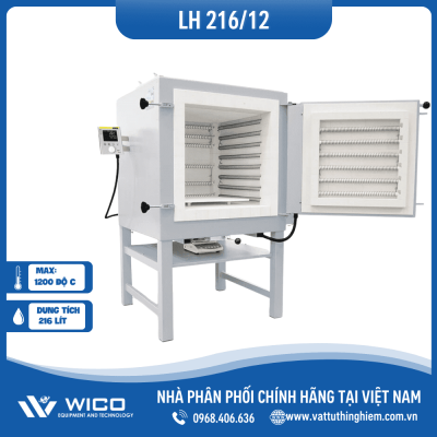 Lò nung Nabertherm dạng buồng 216 lít 1200 độ