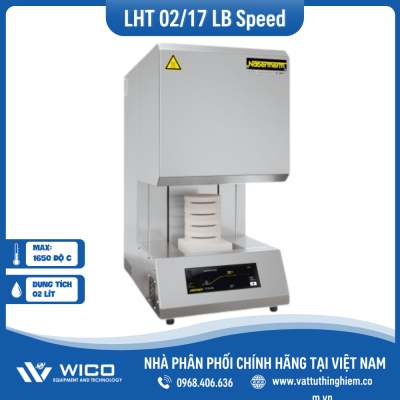 Lò nung Nabertherm nhiệt độ cao 2 lít 1700 độ