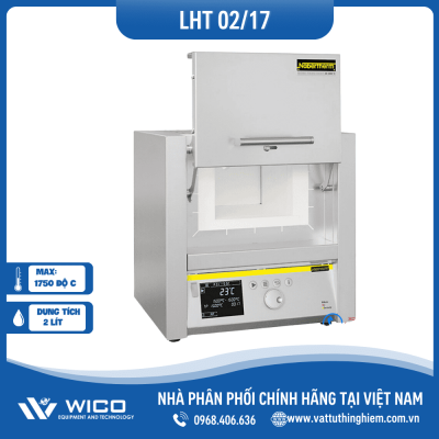 Lò nung Nabertherm nhiệt độ cao 2 lít 1750 độ