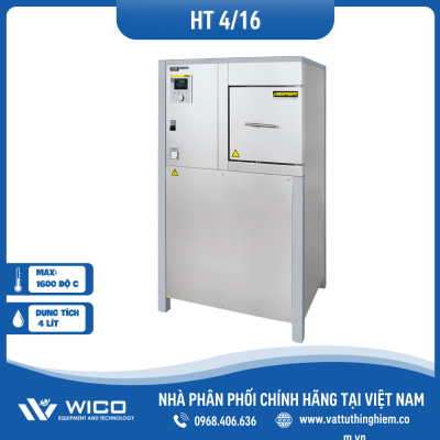 Lò nung Nabertherm nhiệt độ cao 4 lít 1600 độ