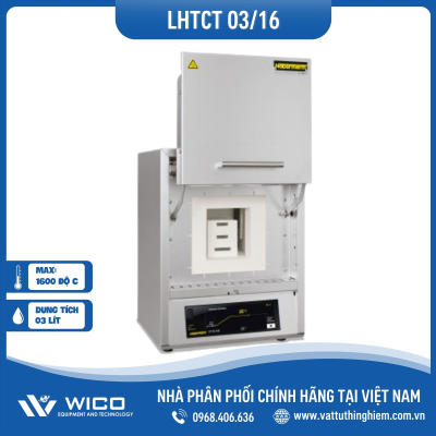 Lò Nung Nhiệt Độ Cao Nabertherm - Đức LHTCT 01/16/C550 | 3 Lít - 1600 Độ C - Cửa Trượt