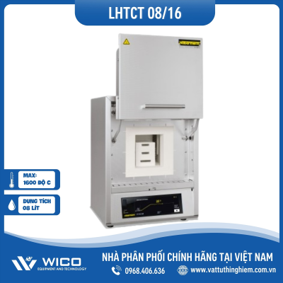 Lò Nung Nhiệt Độ Cao Nabertherm - Đức LHTCT 01/16/C550 | 8 Lít - 1600 Độ C - Cửa Trượt