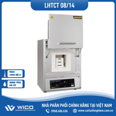 Lò Nung Nhiệt Độ Cao Nabertherm - Đức LHTCT 08/14/C550 | 8 Lít - 1400 Độ C - Cửa Trượt