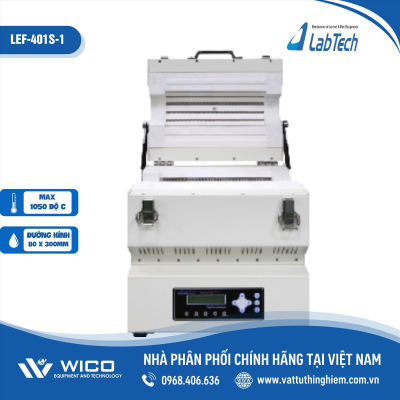 Lò nung ống 1050 độ C Labtech LEF-401S-1