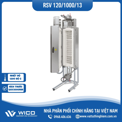 Lò Nung Ống Đứng 1300 Độ C Nabertherm - Đức RSV 120/1000/13/B510 | Phi 120mm - Dài 1000mm
