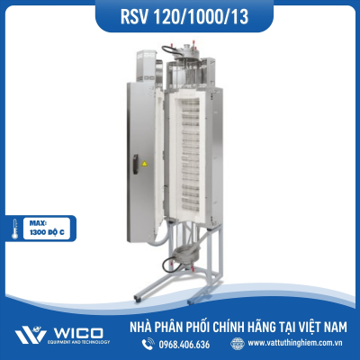 Lò Nung Ống Đứng 1300 Độ C Nabertherm - Đức RSV 170/750/13/B510 | Phi 170mm - Dài 750mm