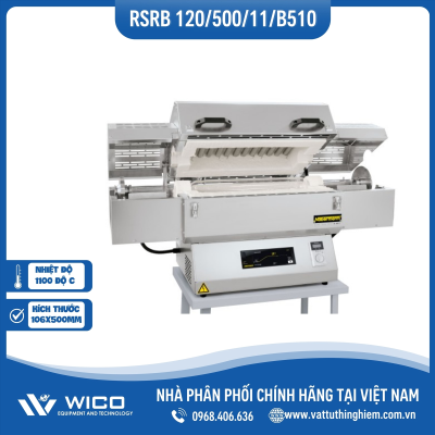 Lò Nung Ống Quay Nabertherm RSRB 120/500/11/B510| 1100 Độ - Phi 106x500mm
