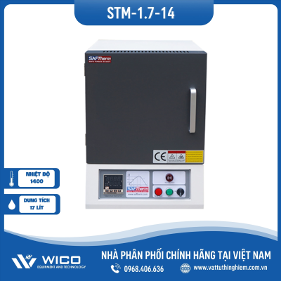 Lò Nung Saftherm 1400 độ C 1.7 lít STM-1.7-14