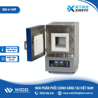 Lò Nung Thí Nghiệm Muffle 4.5 lít - 1400 Độ SX2-4-14TP