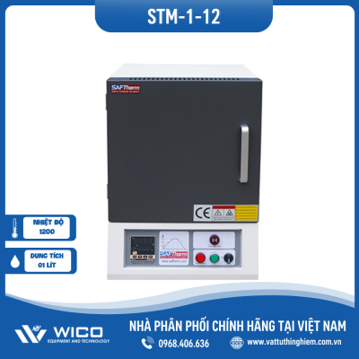 Lò Nung Thí Nghiệm Saftherm 1 lít - 1200 Độ STM-1-12