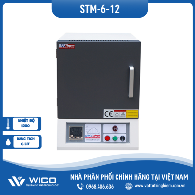 Lò Nung Thí Nghiệm Saftherm 6 lít - 1200 Độ STM-6-12