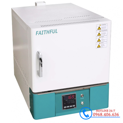 Lò nung thí nghiệm Trung Quốc 12 lít 1200 độ C SX3-8-12 (Faithful)