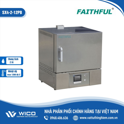 Lò nung thí nghiệm Trung Quốc 2 lít 1200 độ C SX4-2-12PB (Faithful)