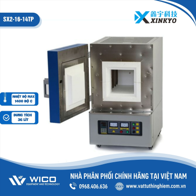 Lò Nung Thí Nghiệm Xinkyo 36 lít - 1400 Độ SX2-16-14TP
