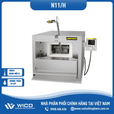 Lò nung ủ thép Nabertherm 11 lít 1280 độ