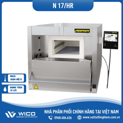 Lò nung ủ thép Nabertherm 17 lít 1280 độ