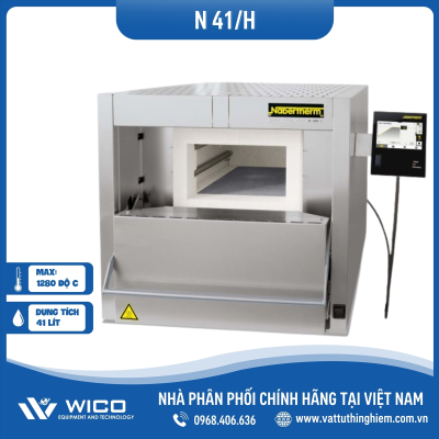 Lò nung ủ thép Nabertherm 41 lít 1280 độ