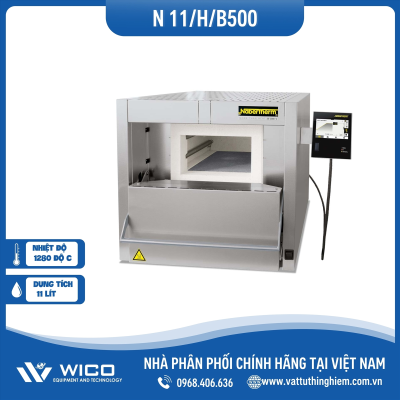 Lò Nung Ủ Thép Nabertherm - Đức N 11/HR/B500 | 11 Lít - 1280 Độ C