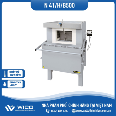 Lò Nung Ủ Thép Nabertherm - Đức N 41/H/B500 | 41 Lít - 1280 Độ C