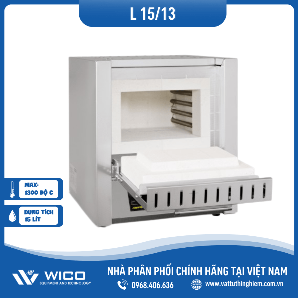 Lò Nung Chuyên Dụng 1300 Độ C Nabertherm L 15/13/B510