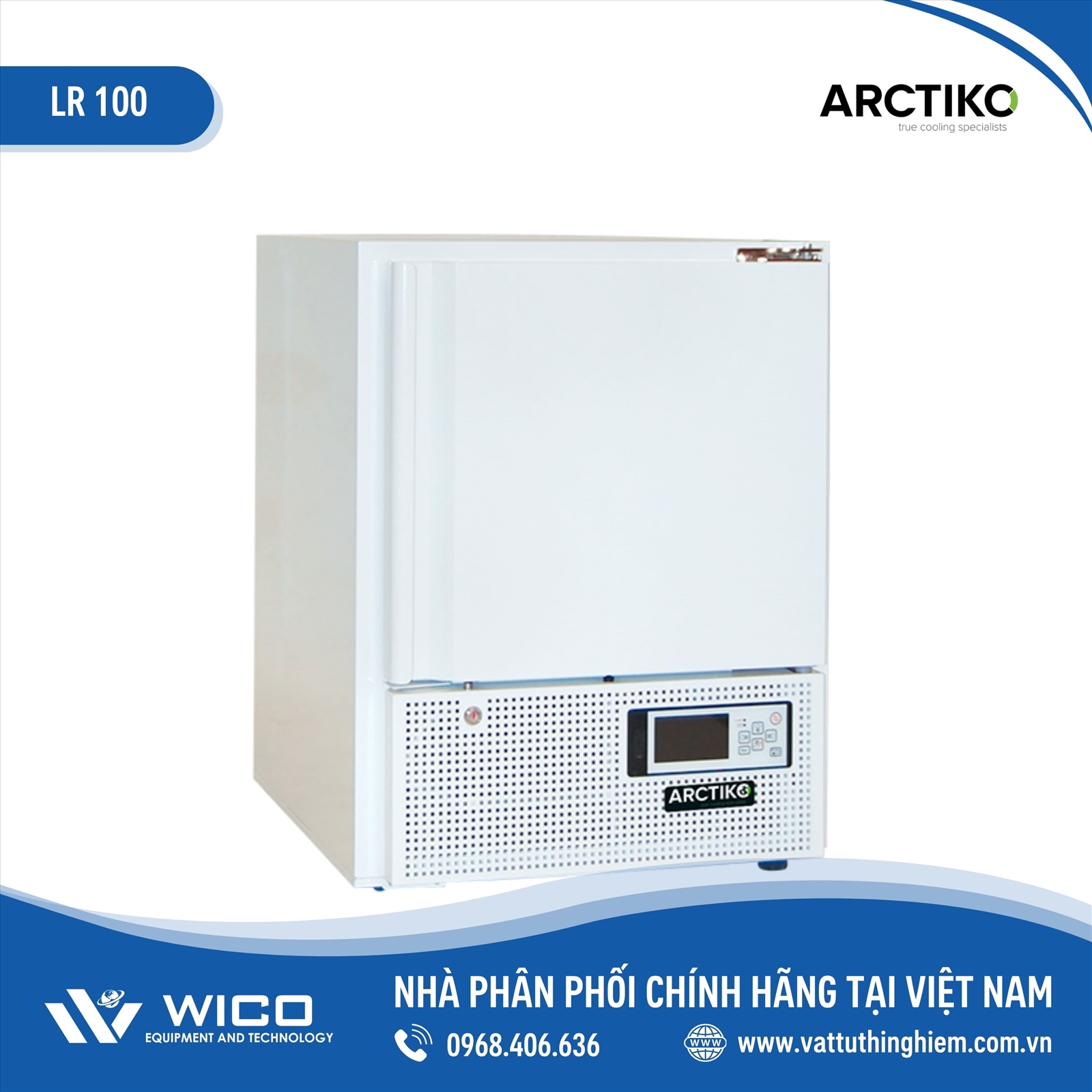 Tủ bảo quản +1 đến +10 độ C 94 lít Đan Mạch LR 100 (Arctiko)