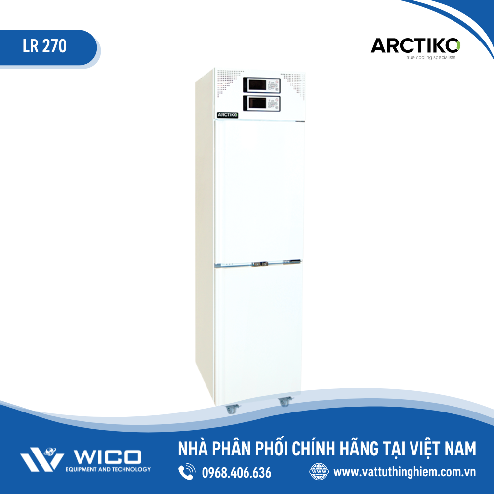 Tủ mát bảo quản +1 đến +10 độ C 322 lít Đan Mạch LR 270-2 (Arctiko)