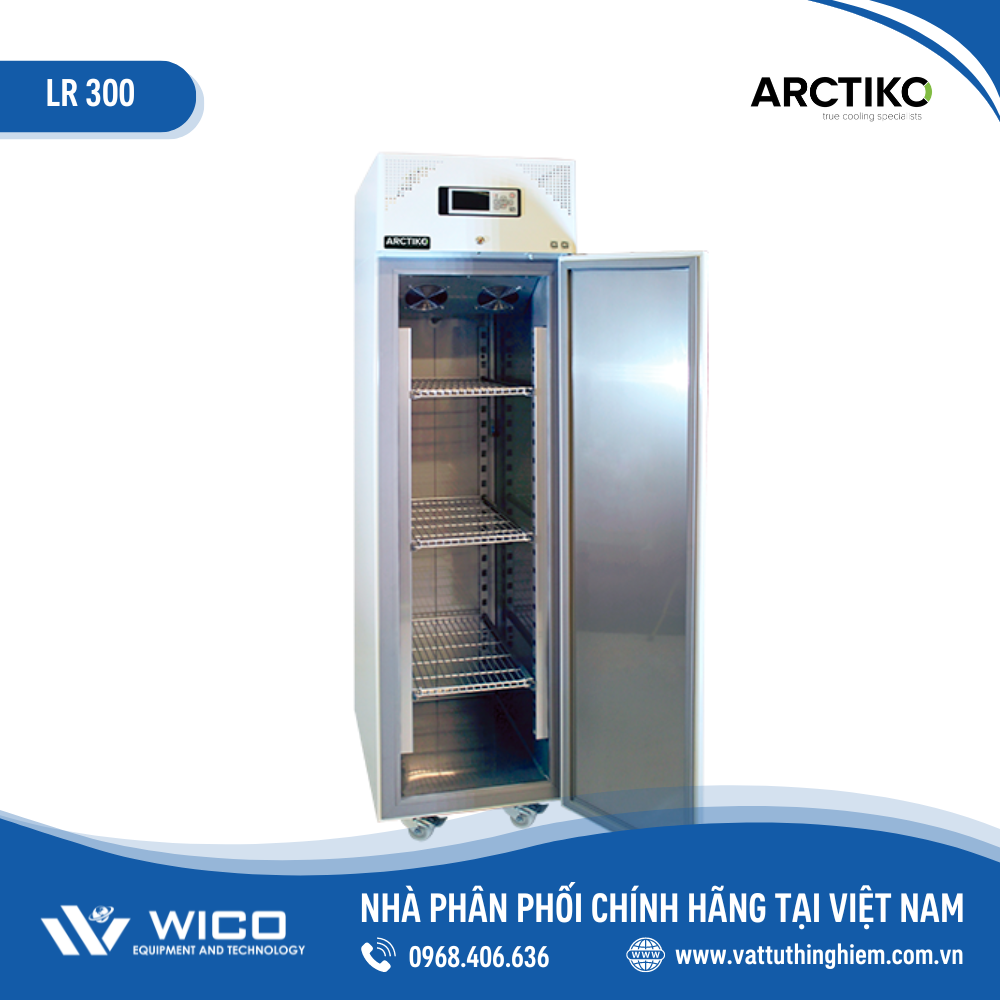 Tủ mát bảo quản +1 đến +10 độ C 346 lít Đan Mạch LR 300 (Arctiko)