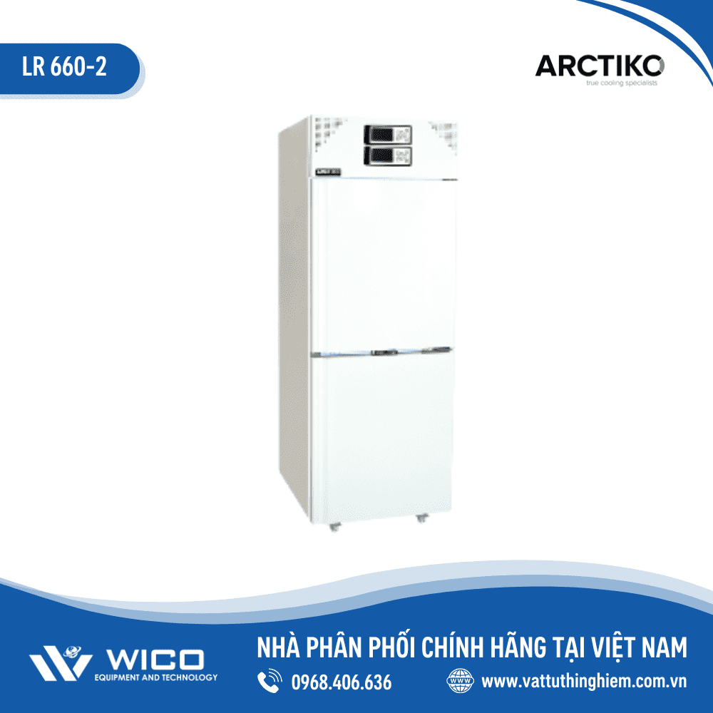 Tủ mát bảo quản +2 đến +10°C 576 lít Đan Mạch LR 660-2 (Arctiko)