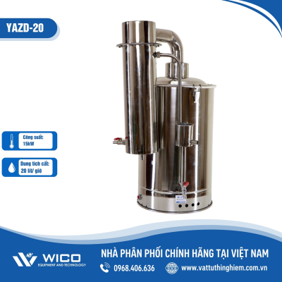 Máy cất nước 1 lần 20 lít/giờ YAZD-20